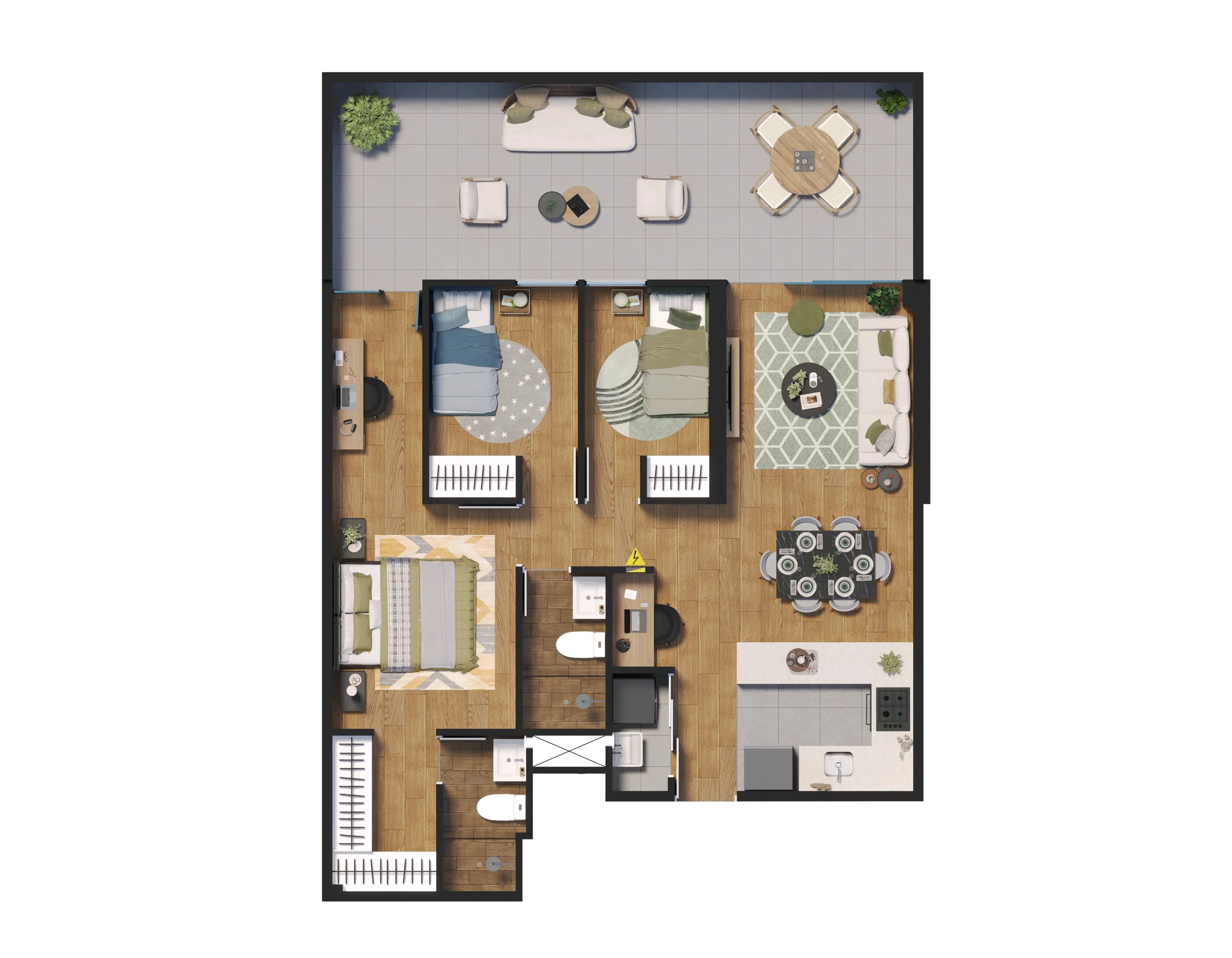 Plano del departamento seleccionado